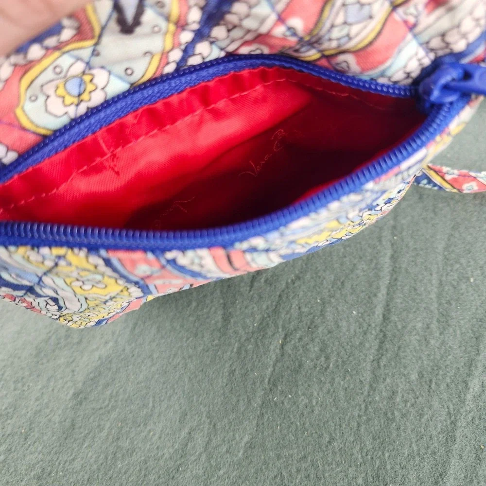 Vera Bradley Marina Paisley Crossbody Hipster Bag Quilted Purse Adjustable Strap